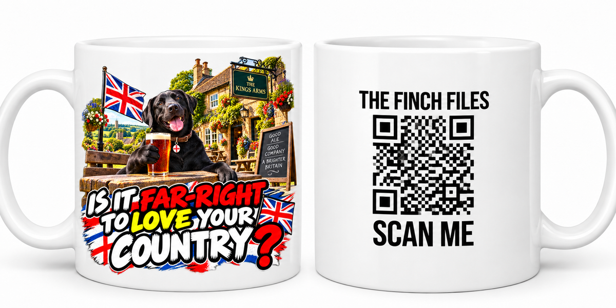IS IT FAR-RIGHT TO LOVE YOUR COUNTRY? MUG
