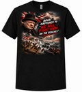 FIGHT THEM ON THE BEACHES Men's T-Shirt