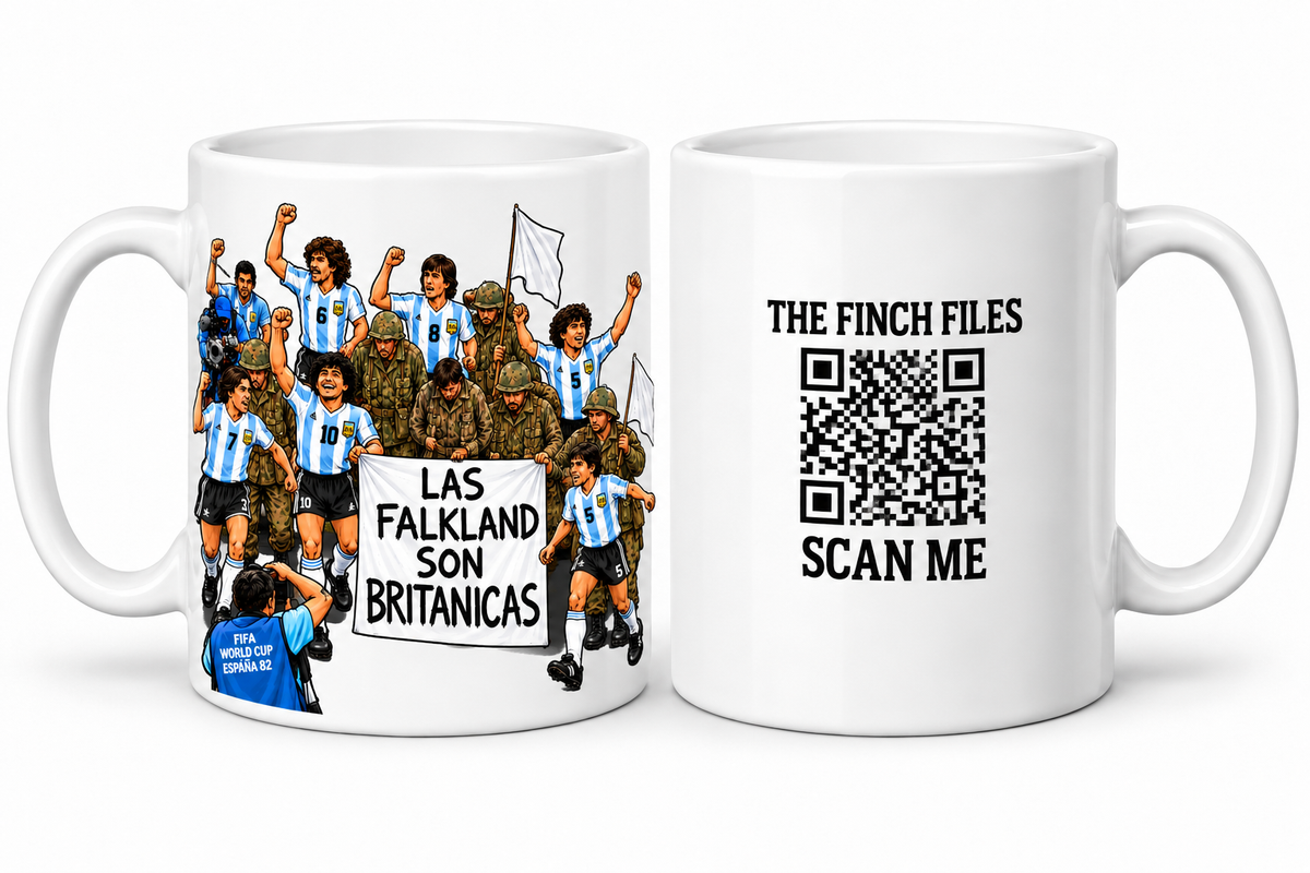 LAS FALKLAND SON BRITANICAS MUG