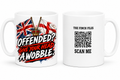 OFFENDED? GIVE YOUR HEAD A WOBBLE MUG