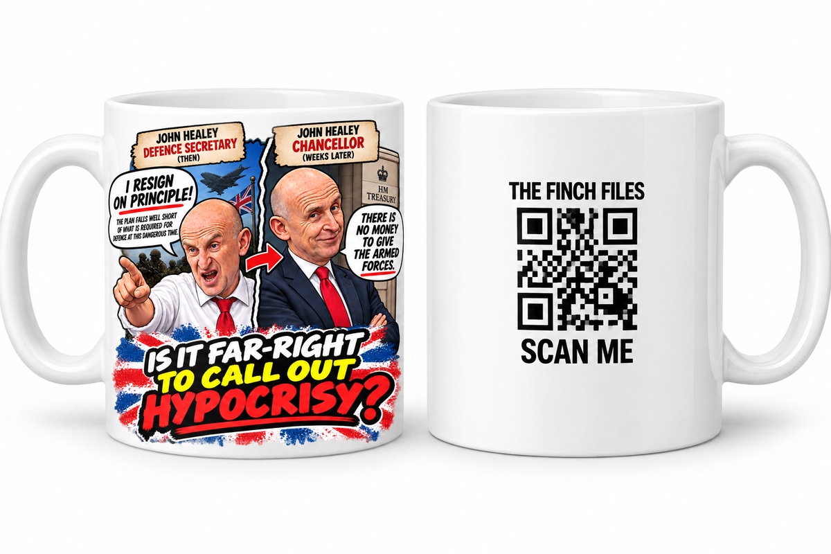 IS IT FAR-RIGHT TO CALL OUT HYPOCRICY? MUG