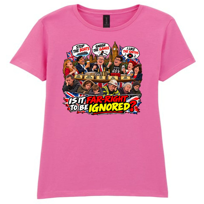 IS IT FAR-RIGHT TO BE IGNORED? Women's T-Shirt