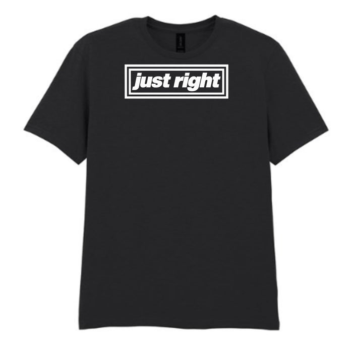 THE "RIGHT" COLLECTION - JUST RIGHT Men's T-shirt