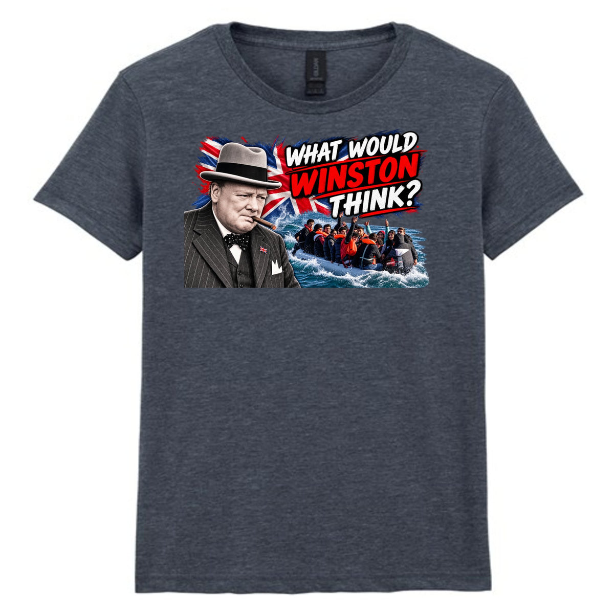 Mockup - Dark Heather