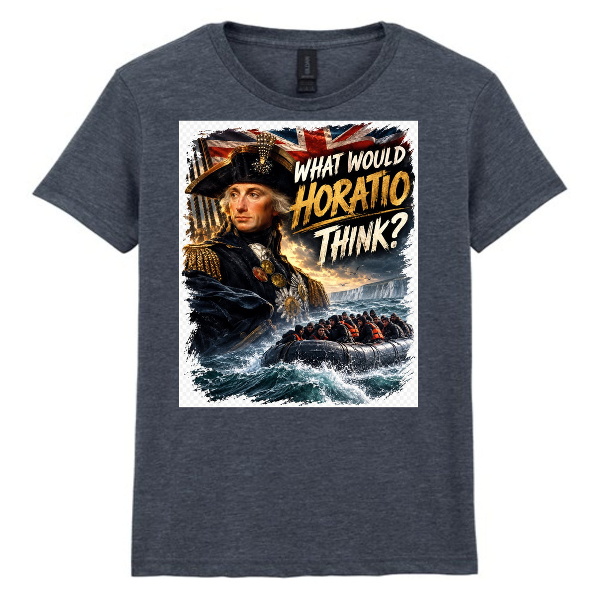 Mockup - Dark Heather