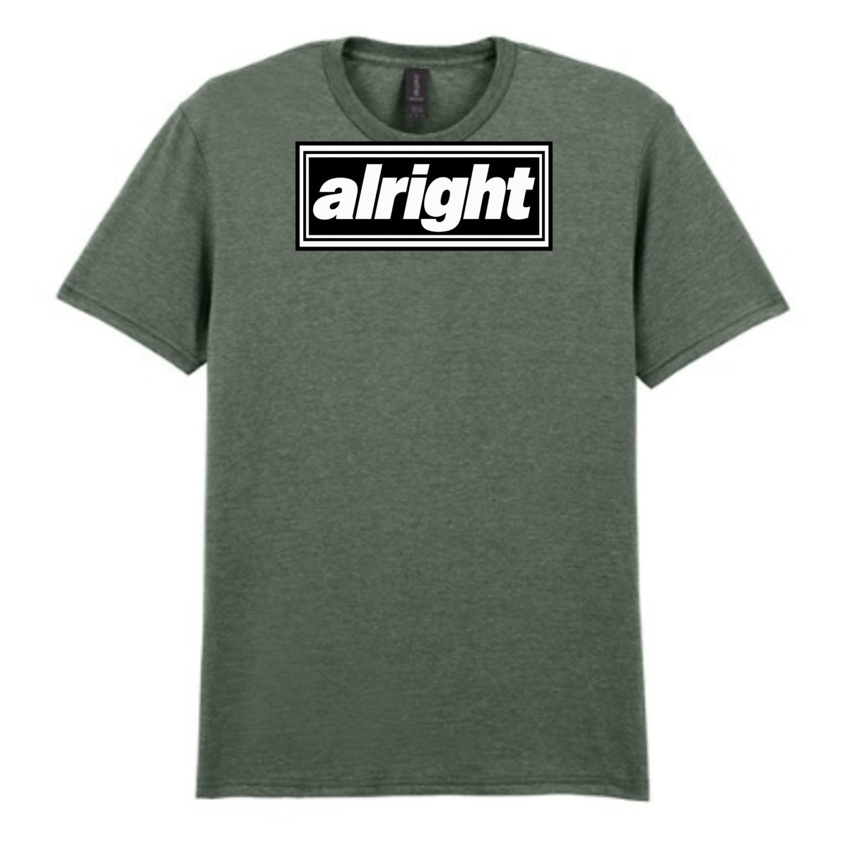 Mockup - Heather Military Green