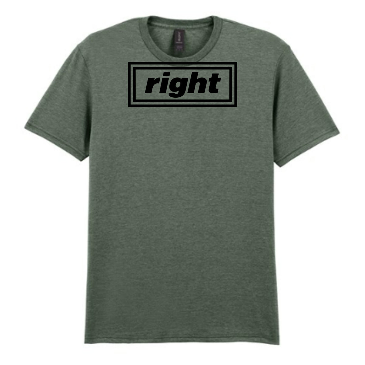 Mockup - Heather Military Green