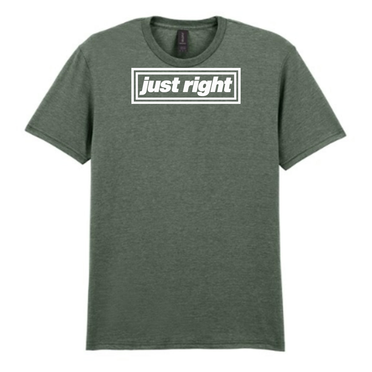 Mockup - Heather Military Green