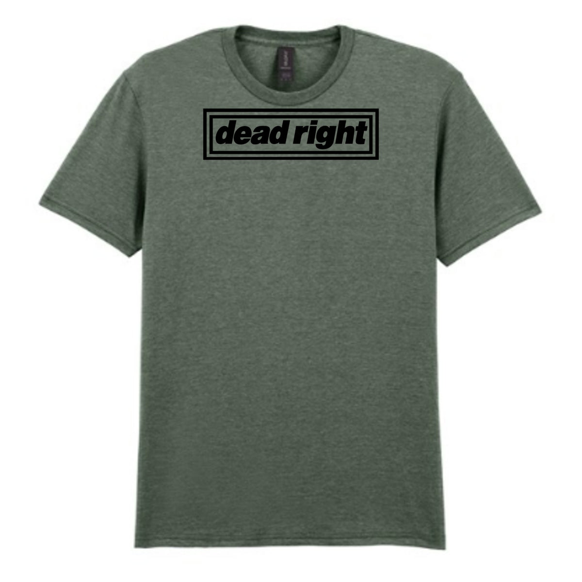 Mockup - Heather Military Green