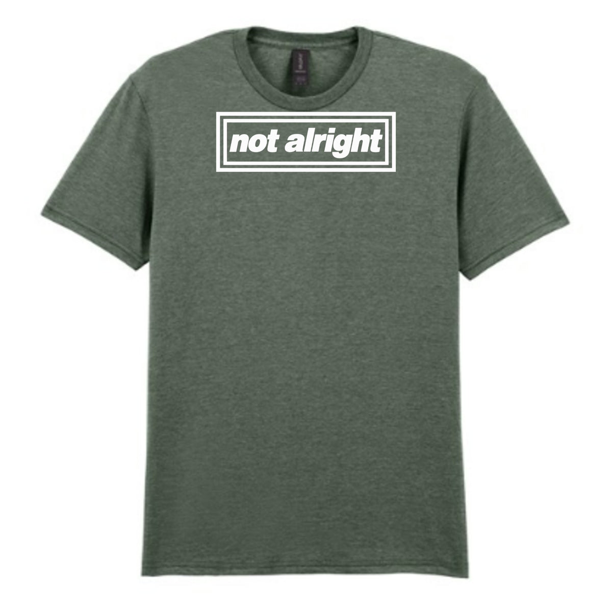 Mockup - Heather Military Green