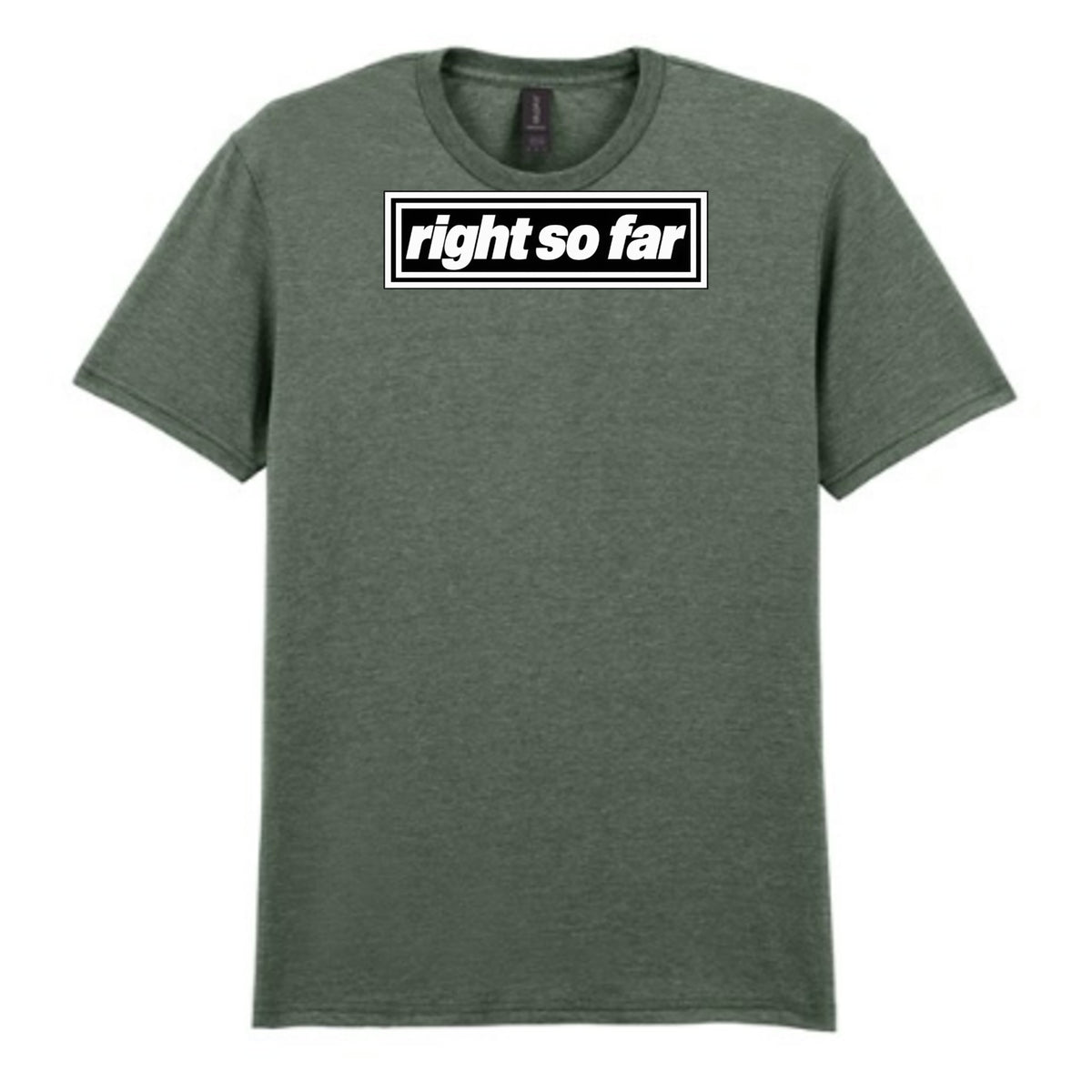 Mockup - Heather Military Green
