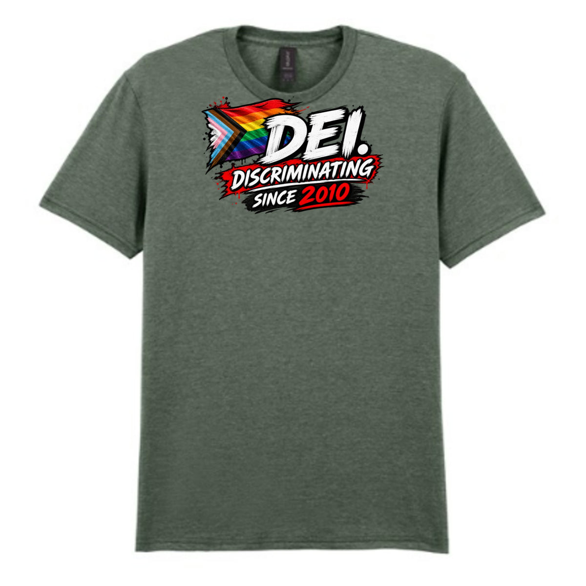Mockup - Heather Military Green