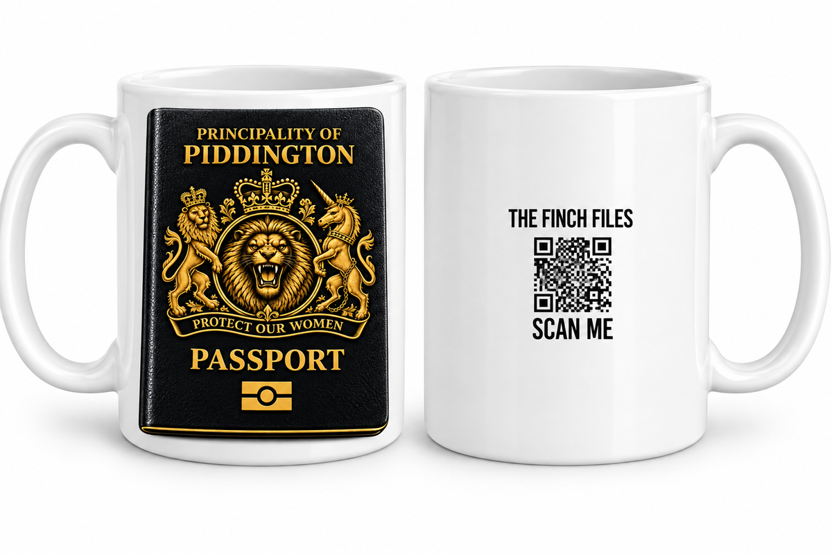 PRINCIPALITY OF PIDDINGTON MUG