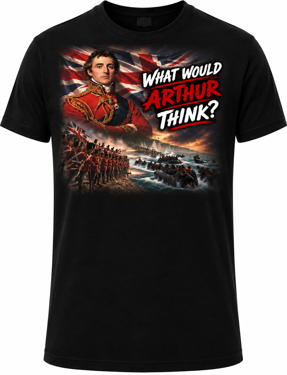 WHAT WOULD ARTHUR THINK? Men's T-shirt