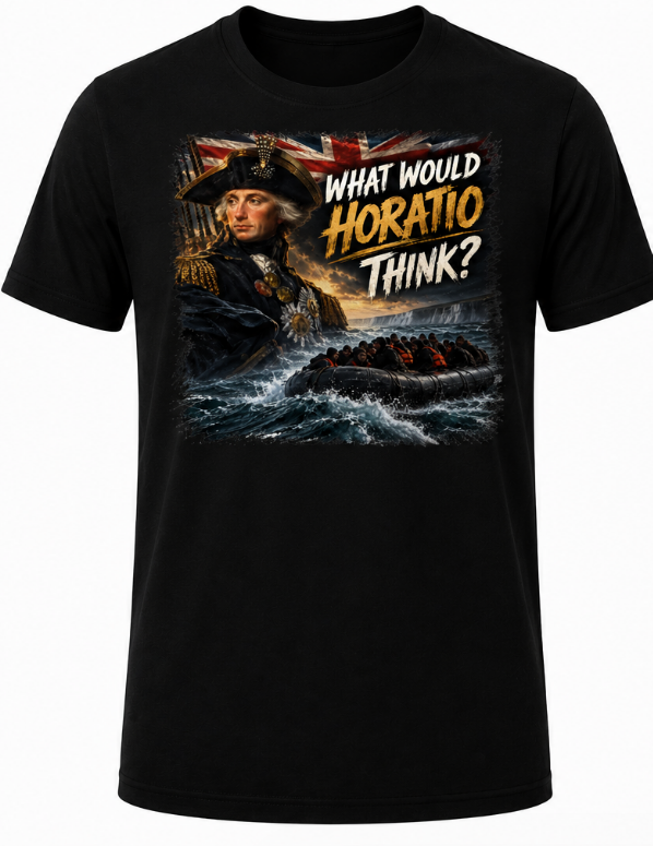 WHAT WOULD HORATIO THINK? Men's T-shirt