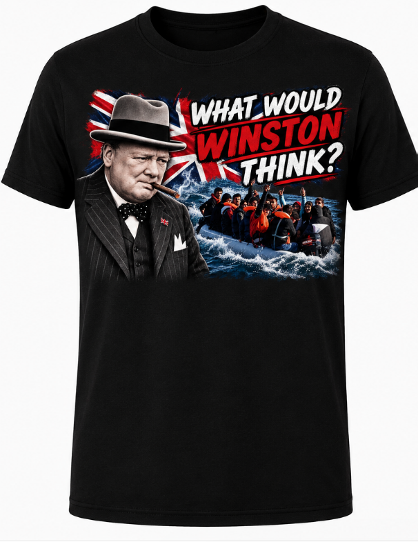 WHAT WOULD WINSTON THINK? Men's T-shirt