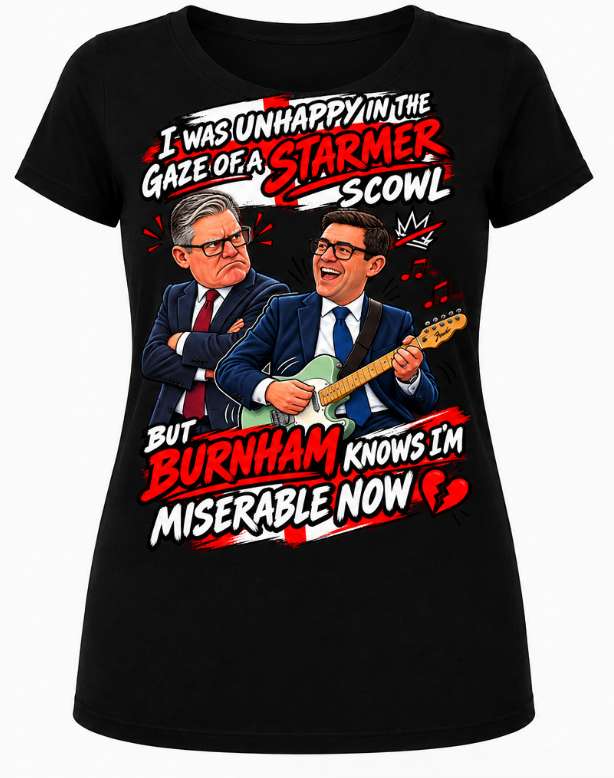 BURNHAM KNOWS I'M MISERABLE NOW Women's T-Shirt