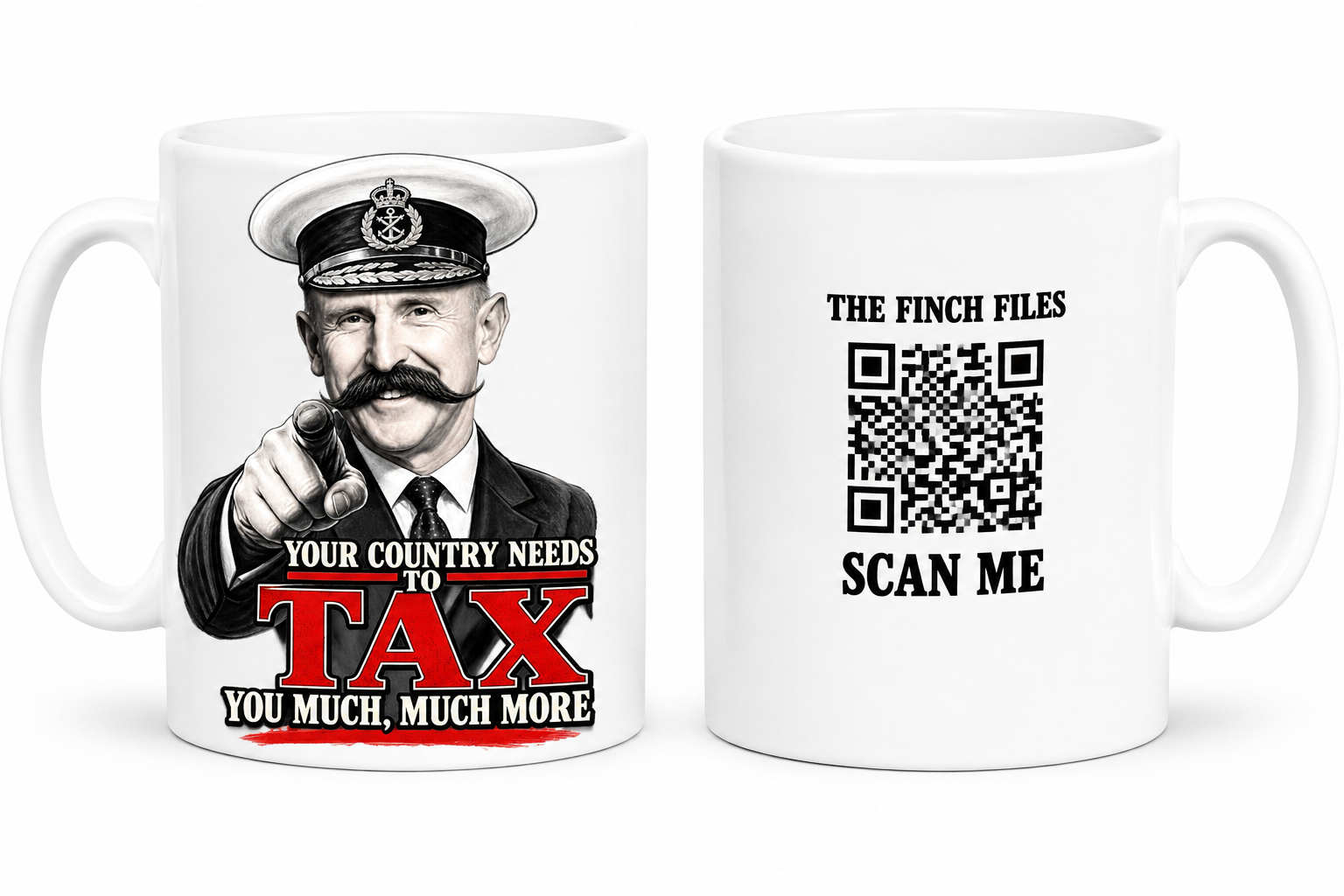 YOUR COUNTRY NEEDS TO TAX YOU MUCH MUCH MORE MUG